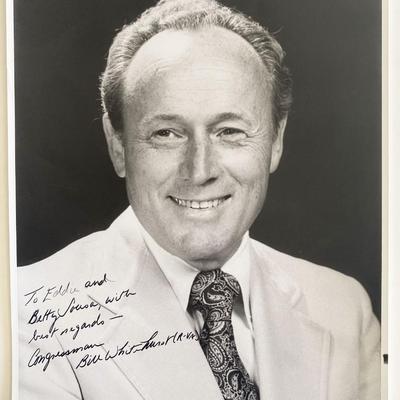 Congressman G. William Whitehurst signed photo