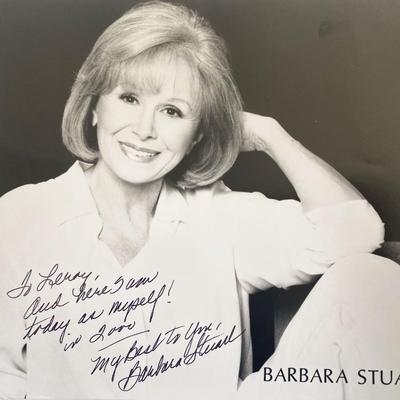 Barbara Stuart signed photo