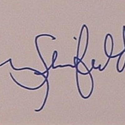Jerry Seinfeld signature slip