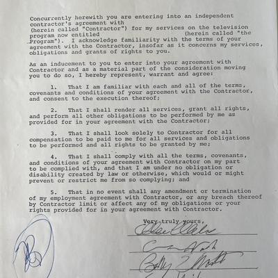 The Hollies signed contract 