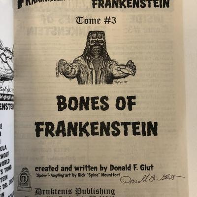 The New Adventures of Frankenstein Tome #3 Bones of Frankenstein