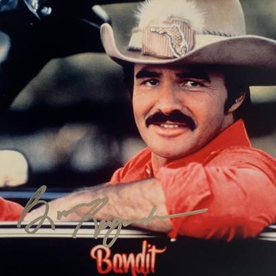 Smokey and The Bandit Burt Reynolds signed photo