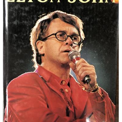 Elton John hardcover book