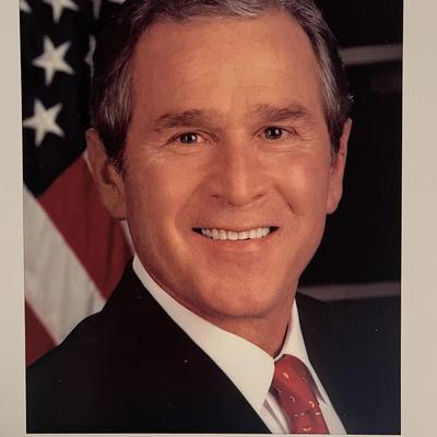 George W. Bush signed photo