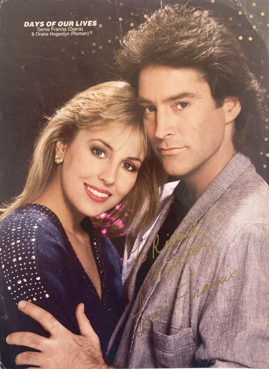 Days of Our Lives Genie Francis signed photo