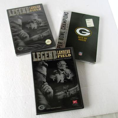 Unopened Green Bay Packers DVDs