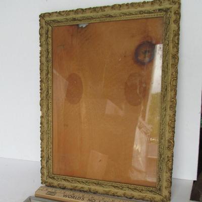 Antique Picture Frame and Plane Frame