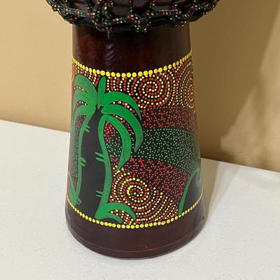 Solid Wood Jamaican Djimbe Hand Drum