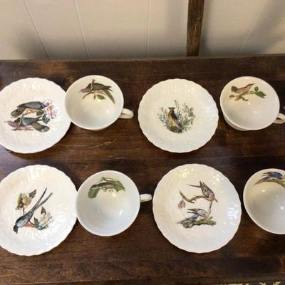 Birds of America Tea Cups Set of 4