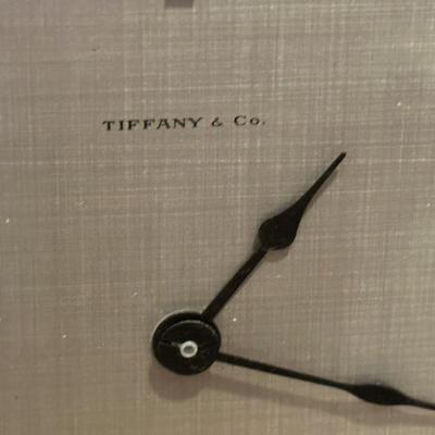 Tiffany & Co Brass Quartz Clock