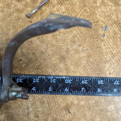 Vintage Metal Bell Wall Decor 6" Diameter