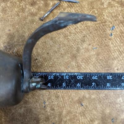 Vintage Metal Bell Wall Decor 6" Diameter