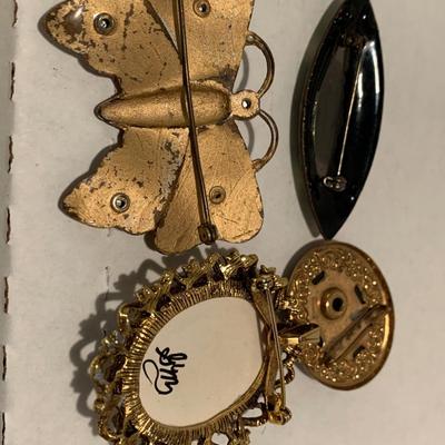 Vintage Estate Brooch / Pendant Lot A112