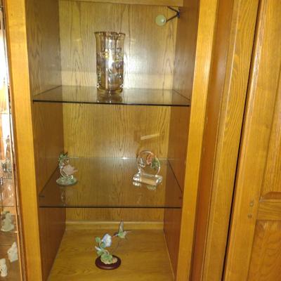 Solid Wood Three Piece Media Cabinet