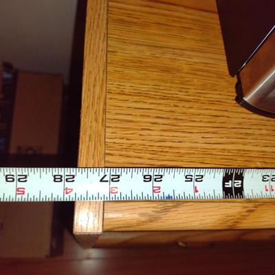 Laminate Wood Finish Kitchen/Microwave Rolling Stand