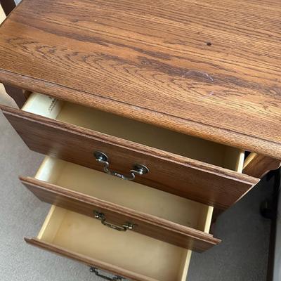 Pair of Oak side tables