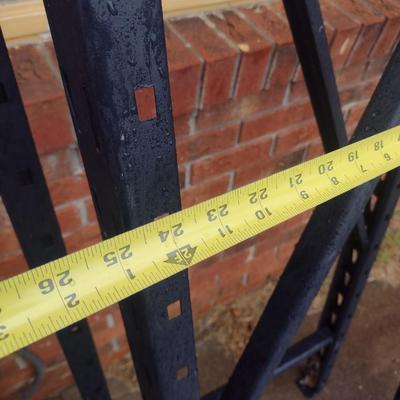 Storage Rack Heavy Duty Steel Frame with Mesh Wire Shelves Four Tier (D)