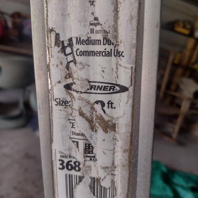 Aluminum Ladder 8' Werner A-Frame