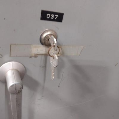 Metal Double Door Storage Cabinet Choice C (No Contents)