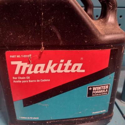 Makita Chain Saw Bar Chain Oil Winter Blend Pair of One Gallon Jugs New