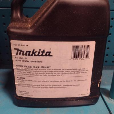 Makita Chain Saw Bar Chain Oil Winter Blend Pair of One Gallon Jugs New