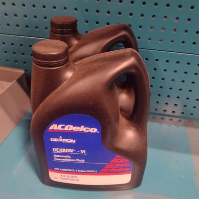 AC Delco Dexron-VL Small Engine Transmission Fluid Pair of One-Gallon New Containers