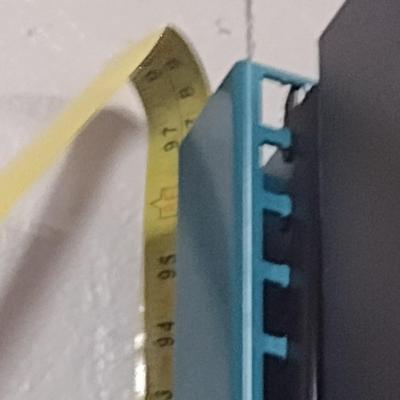 Makita 3-Section Metal Frame Product Display with Peg Board (No Contents)