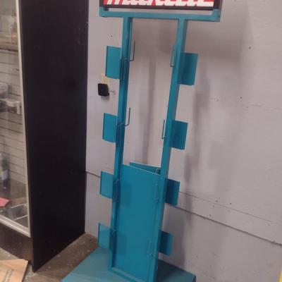 Makita Advertising Metal Product Display Stand