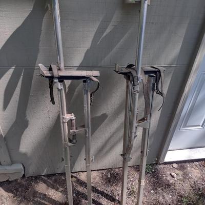 Set of Aluminum Frame Work Stilts