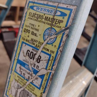 Werner Fiberglass 8' Ladder A-Frame