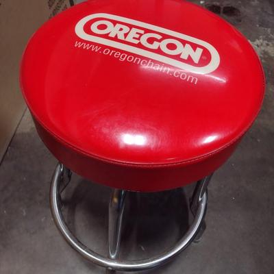 Shop Stool Swivel Seat Vinyl Seat Metal Frame Oregon Dot Com