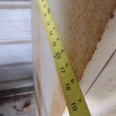 Metal Shop Double Door Cabinet (No Contents)