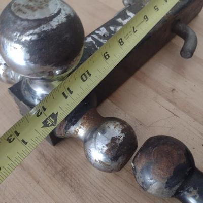 Trailer Hitches Straight Line Design with Ball Connect Pair 2-5/16" and Other Sizes Choice C