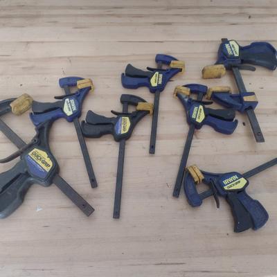 Wood Clamps Adjustable Irwin Quick Grip Various Sizes