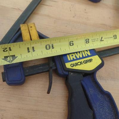Wood Clamps Adjustable Irwin Quick Grip Various Sizes