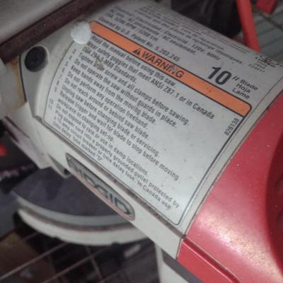 Miter Saw Rigid Table Top Saw