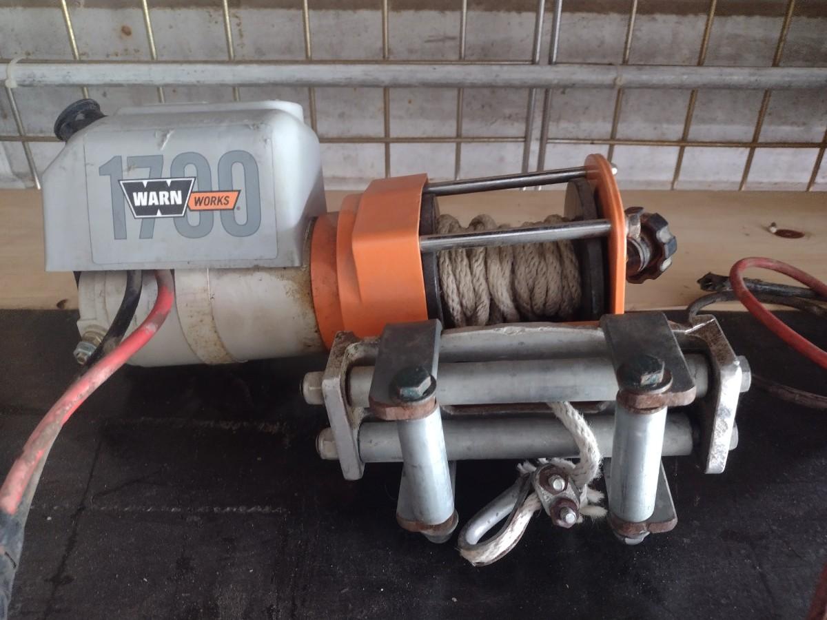 Winch Warn Works 1700 DC Powered Utility Winch