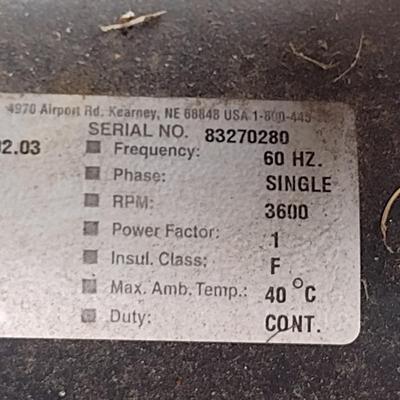 Coleman Powermate Pro-Gen 5000 Generator