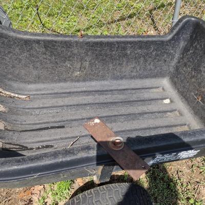 Polar Brand ATV- Lawn & Garden 1200lb Capacity Dump Trailer Composite Body Bed