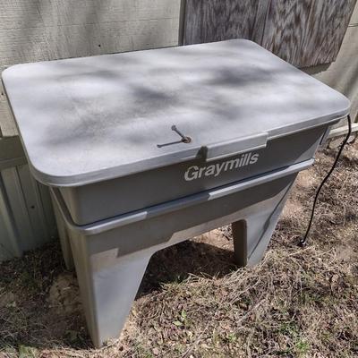 Graymills Composite Body Parts and Tool Cleaning Bin