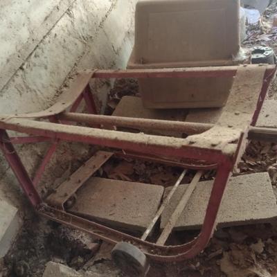 Pair of Metal Frame Drum Barrell Dolly Choice B (See all Pictures)