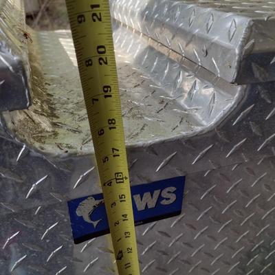 UWS Brand Diamond Plate Steel Truck Bed Toolbox