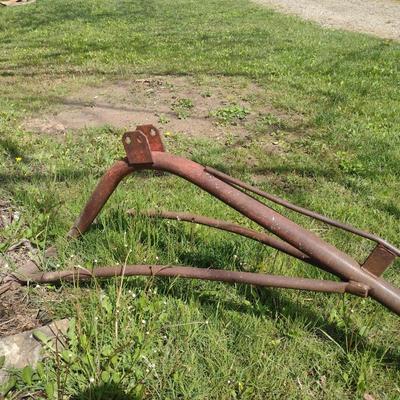 3-PT Hitch Tractor Boom Pole Farm Implement