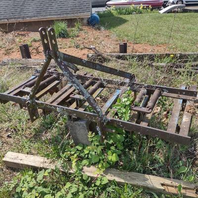 Seven Tine Ground Tiller Farm Implement