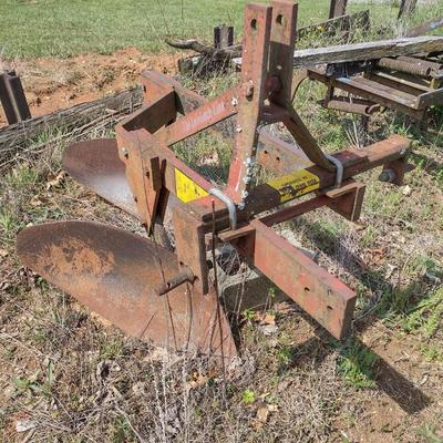 Double Turn Plow Farm Implement