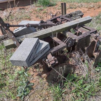 Set of Two Row Ground Discs Farm Implement