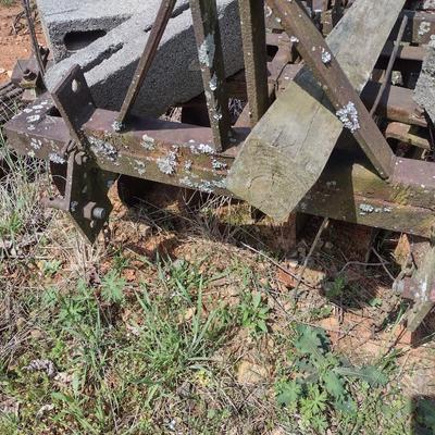 Set of Two Row Ground Discs Farm Implement