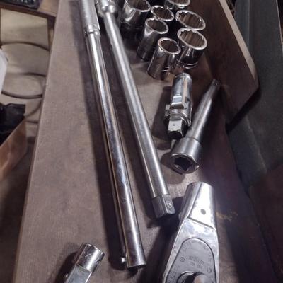 Snap-On 12-Point Mechanic's Socket Large Fit Set 3/4" Drive (#23f)