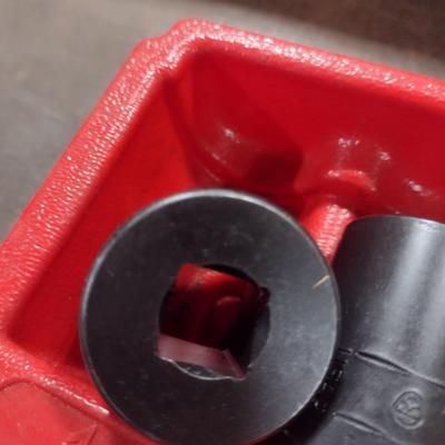 Snap-On Six Mechanic's Socket Set Standard 1/2" Drive (#23d)