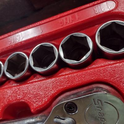 Snap-On Six Point Mechanic's Socket Set Standard 1/2" Drive (#23b)